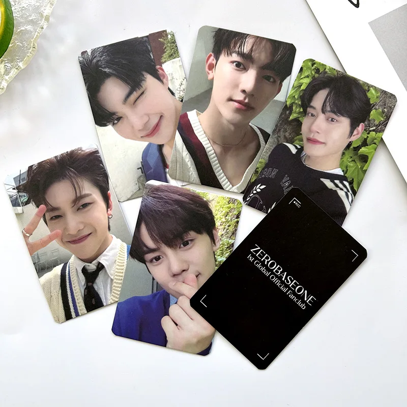 9pcs/set Kpop Idol ZB1 Lomo Cards 2023 ZEROBASEONE Photocards Han Photo Card Postcard for Fans Collection