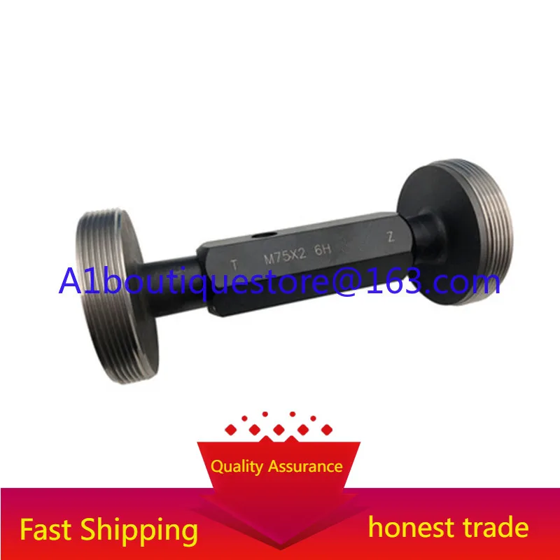 

Thread plug gauge M68 M70 M72 M76 M80 M85x6/4/3/2/1.5/1/0.75 support customize go nogo gages T Z gauges tool