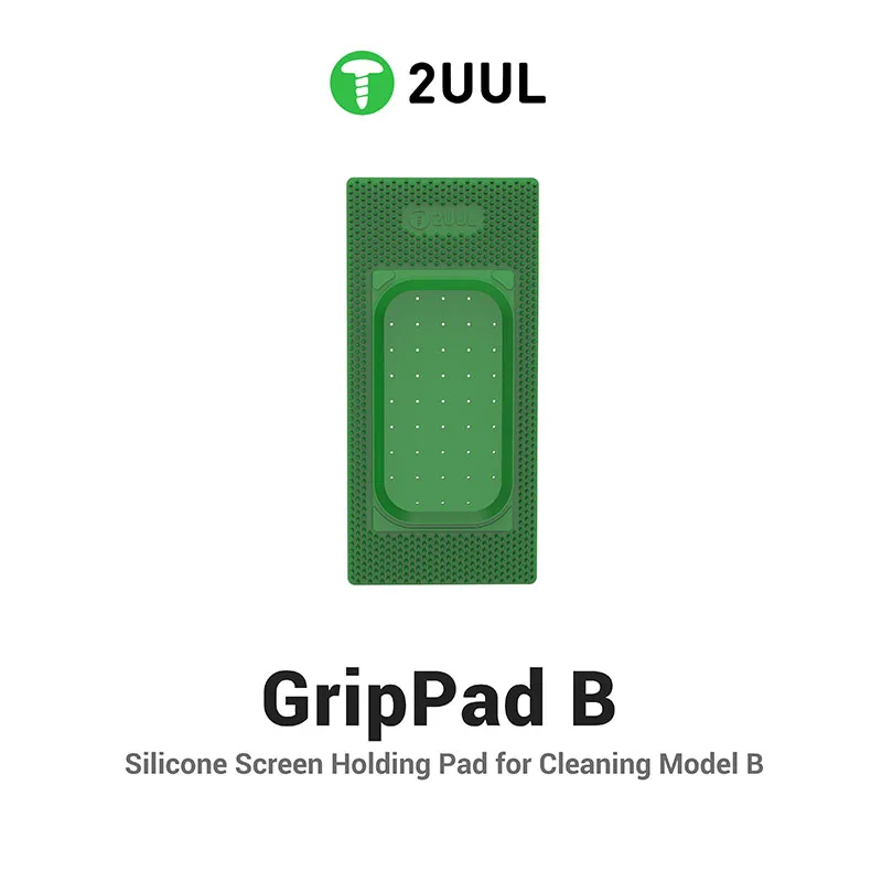 2UUL SP16 GripPad B Silicone Screen Holding Pad for Cleaning Model B Anti-Slip Cleaning Fixture for Mobile Phone LCD Repair