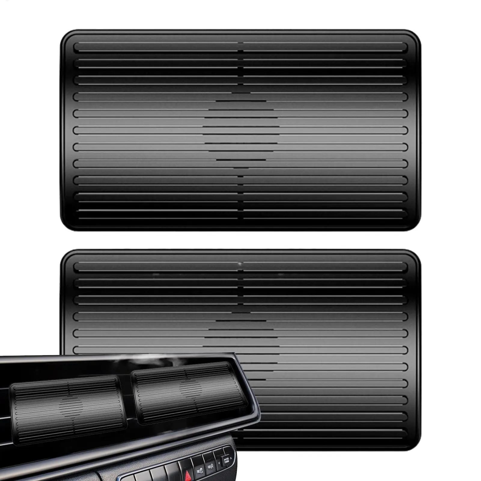 Car Air Conditioner Windshield Wind Guide Deflector Air Vent Deflector Car Ac Vent Baffle Air Deflector Automobile Supplies