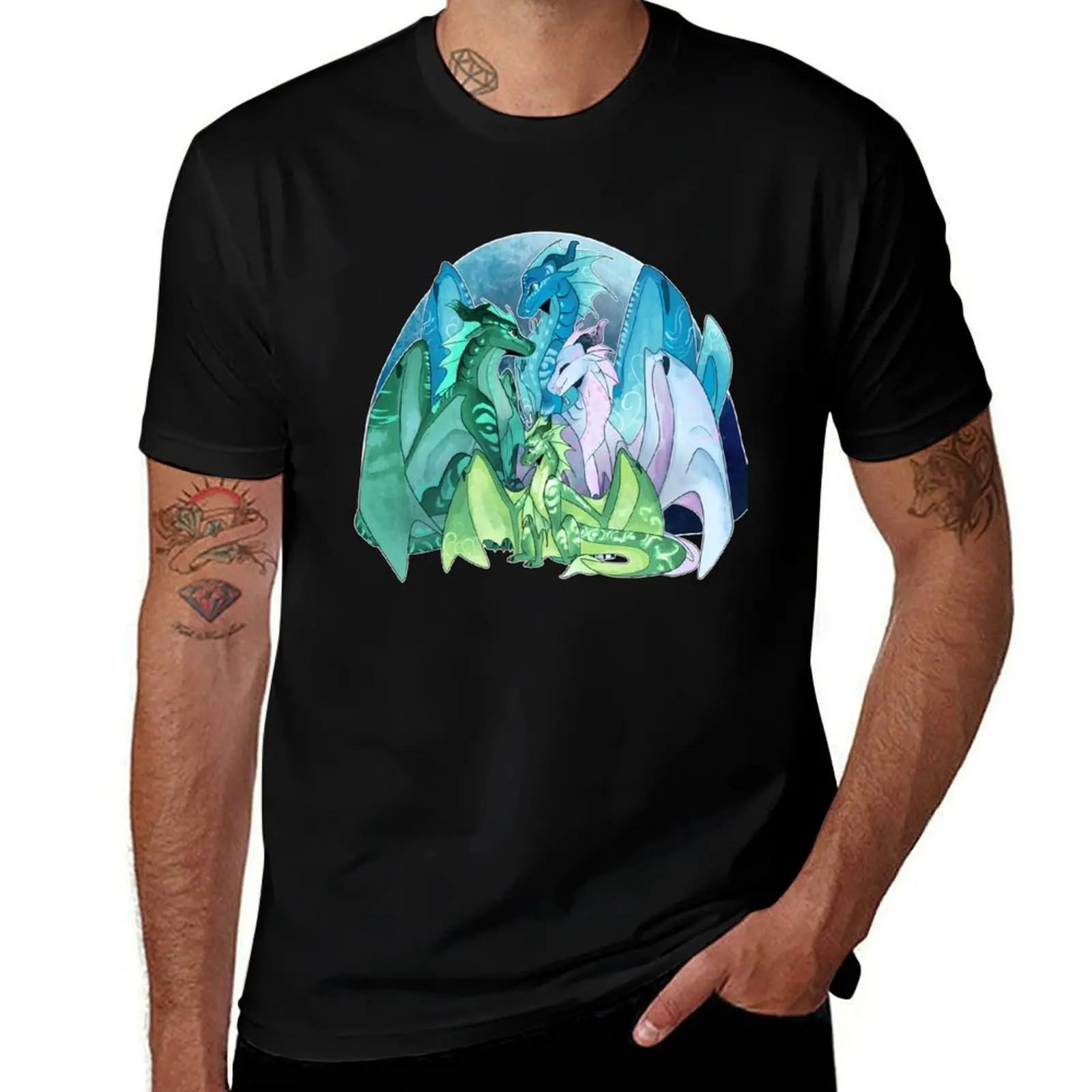 The royal seawing siblings T-Shirt Casual Everyday Short Sleeve T-Shirt