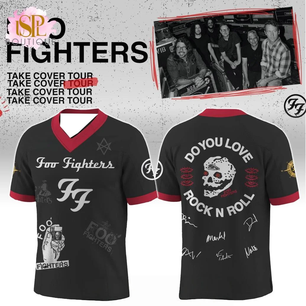 Camiseta Negra de Rock de los Foo Fighters, Edición Verano 2026, para Hombre, Talla Grande, Ideal para Uso Diario y Entrenamiento