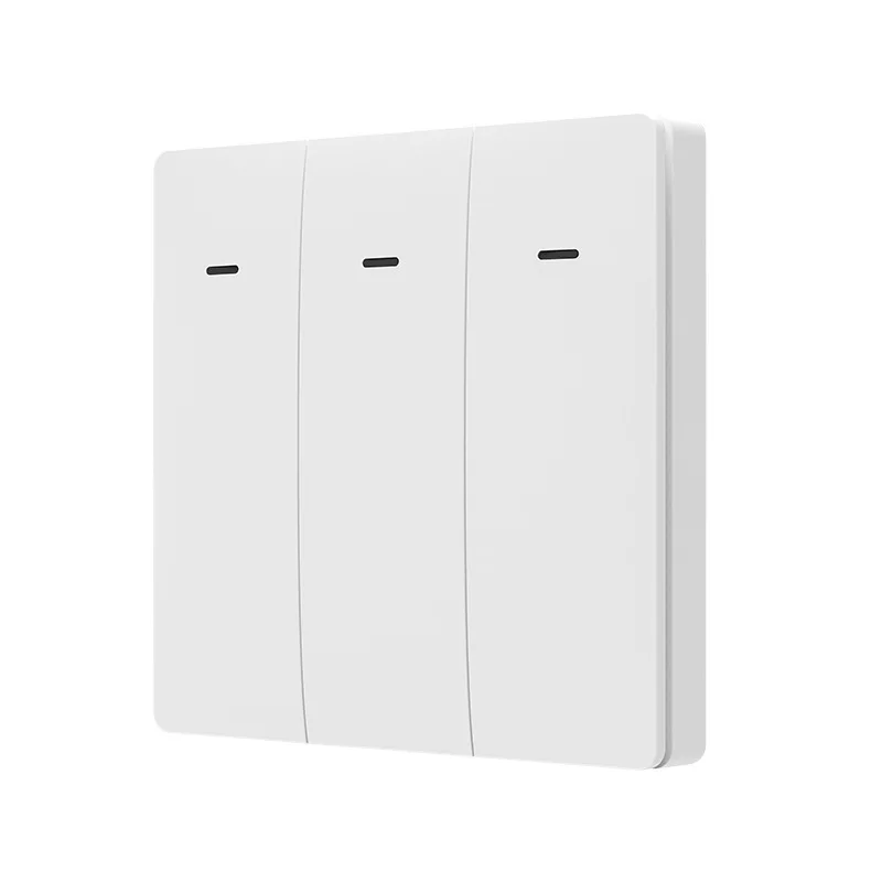NEO Tuya Wifi Smart European 3-Way Mechanical Light Switch Portable Tuya Wifi EU Light Switch Wi-Fi Switch