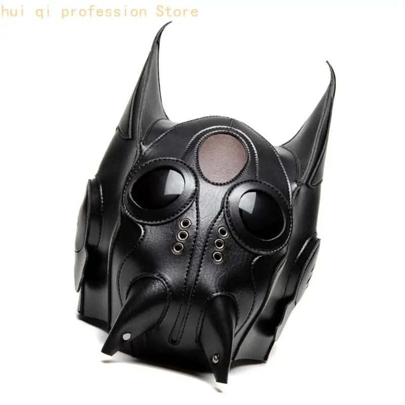 Steampunk Design Gothic Face Mask With Adjustable Straps For Halloween Costume Motorcycle Riders Protective Gear H8WE