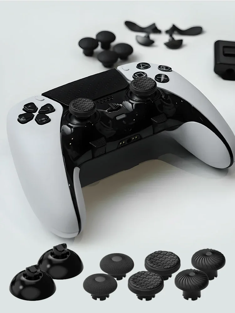 DATA FROG 8Pcs Thumbstick Cap For PS4 PS5 Edge Elite Controller Mushroom Hat Thumb Stick Caps For Xbox Series Joystick Accessori