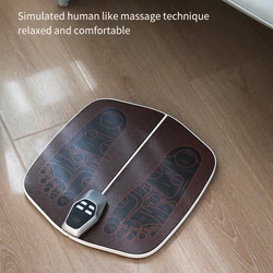 Elektrische Ems Voet Massager Pad Spierstimulator Voetkussen Opvouwbare Voet Massager Mat Met Afstandsbediening Voor Man Vrouw