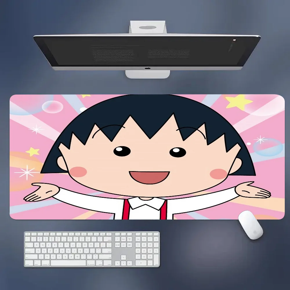 Chibi Maruko Chan Sakura Kyoko Cartoon New Large Mouse Pad PC Computer Mat Size For Keyboards Mat Mousepad For Boyfriend Gift