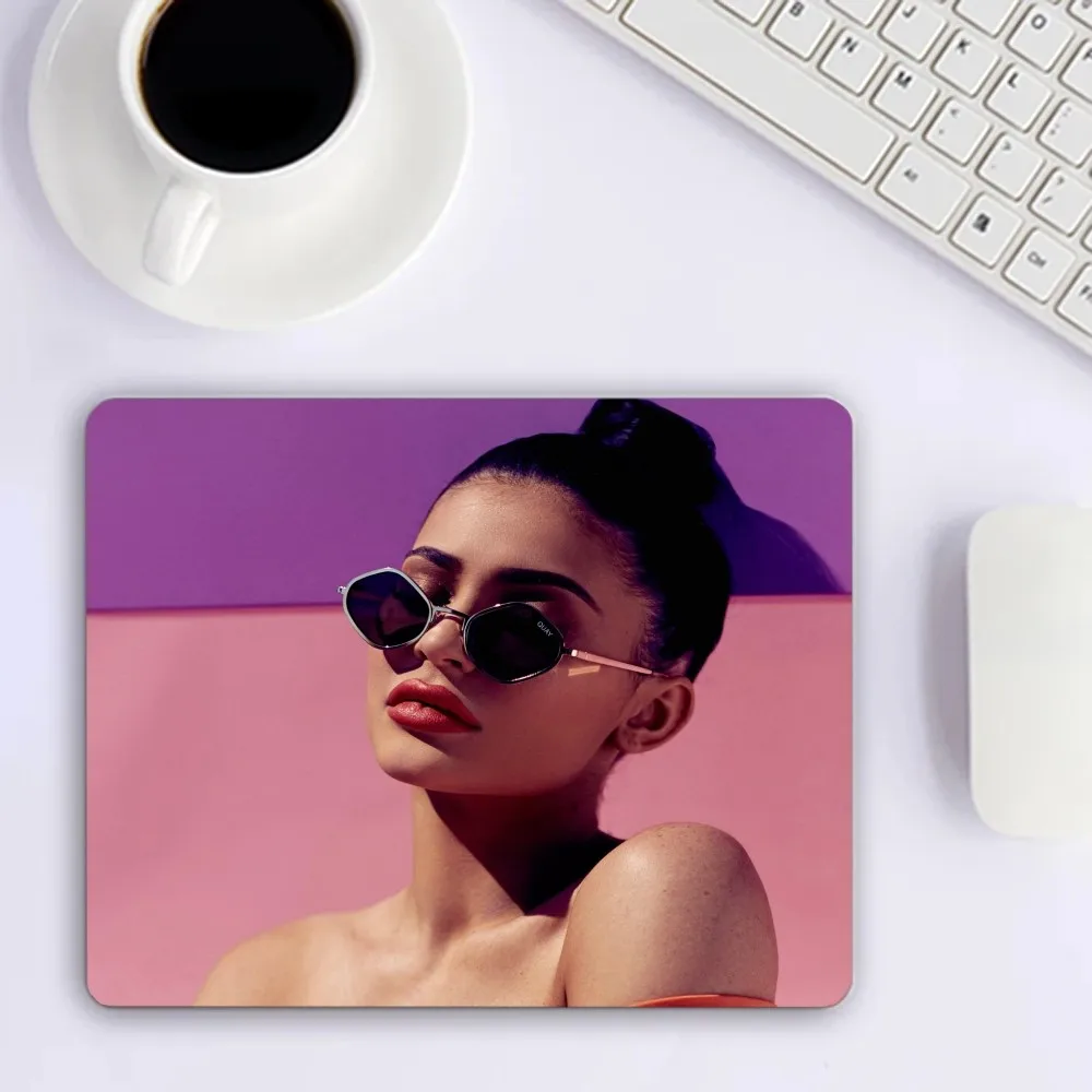 K-Kylie J-Jenner Mousepad Mousepad Game Pc Accessories Overlock MouseMat Computer Desk Mat