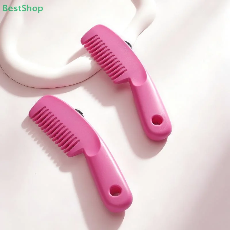 💕 ماكينة قص الشعر 2 في 1، مشط قص الشعر متعدد المستويات قابل للتعديل للفتيات، ملحقات تصفيف قص الشعر التجميلي #4