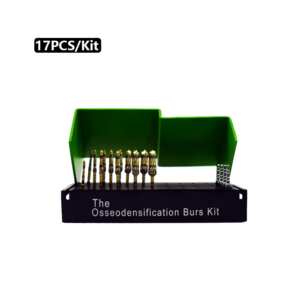 Kit de fraises d'oxitification dentaire, pour système d'implant d'alveolotomie, pilotes, perceuses, outils de coupe osseuse d'expansion de crête