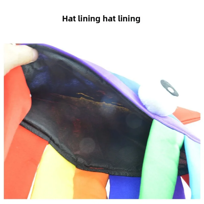 1 pz Halloween Divertenti Cappelli Animali Colorati Feltro di Poliestere Polpo/Anatra/Fungo Costume Copricapi per Puntelli Foto di Festa