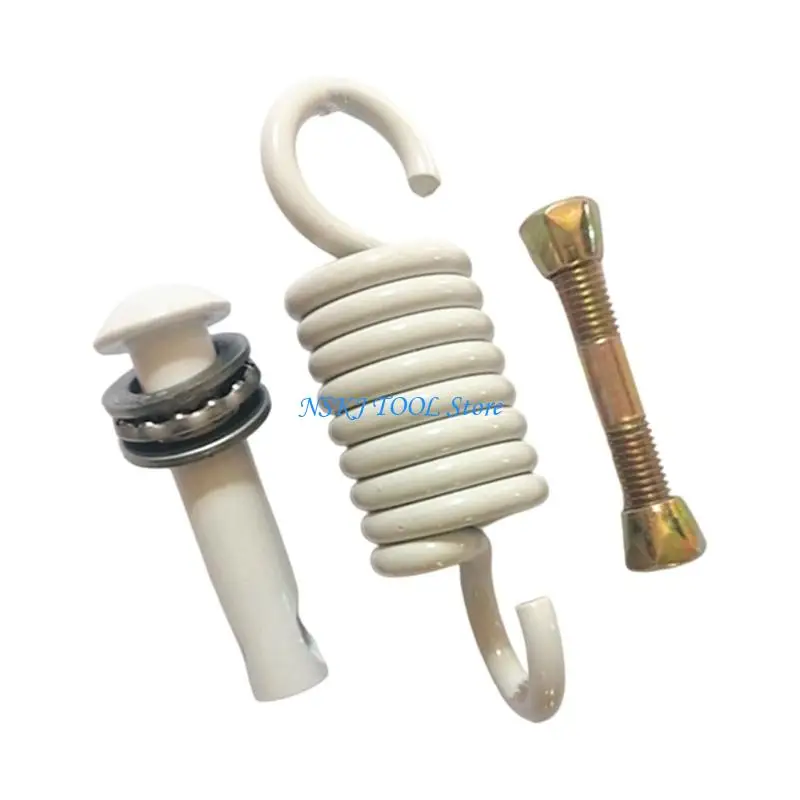 L8RC Heavy Duty Steel Hammock Springs Hook Rust Resistant Swing Springs Outdoor
