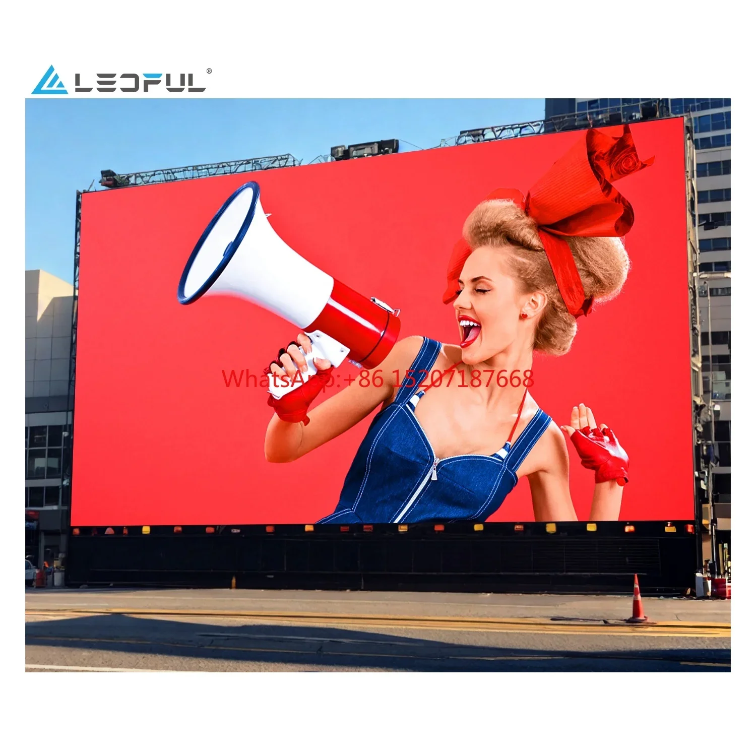 Factory Price P10 Waterproof Outdoor LED Advertising Billboard for Ooh/ Advertising/ Releasing Information