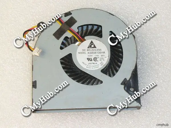 Ventilador de refrigeración para DELTA ELECTRONICS KSB06105HA BK1J DC5V 0.4A 3 cables conector de 3 pines ventilador de refrigeración