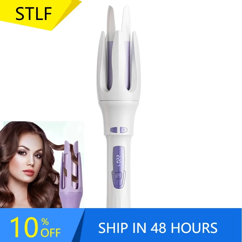 

STLF New 32MM Set 10 Second Rotating Waving Long Hair Ceramic Portable Hair Curler Automatic Hair Curler Rotating Curlin