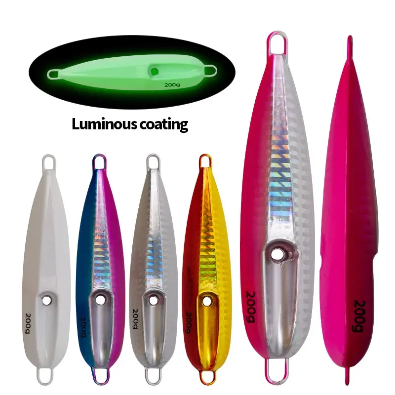 طعوم صيد معدنية ذات رأس رصاص من توبلين ، طعوم صيد بطيئة ، طعوم أخطبوط صناعي ، صيد سمك الحبار ، 40 جم ، 60 جم ، 80 جم ، g