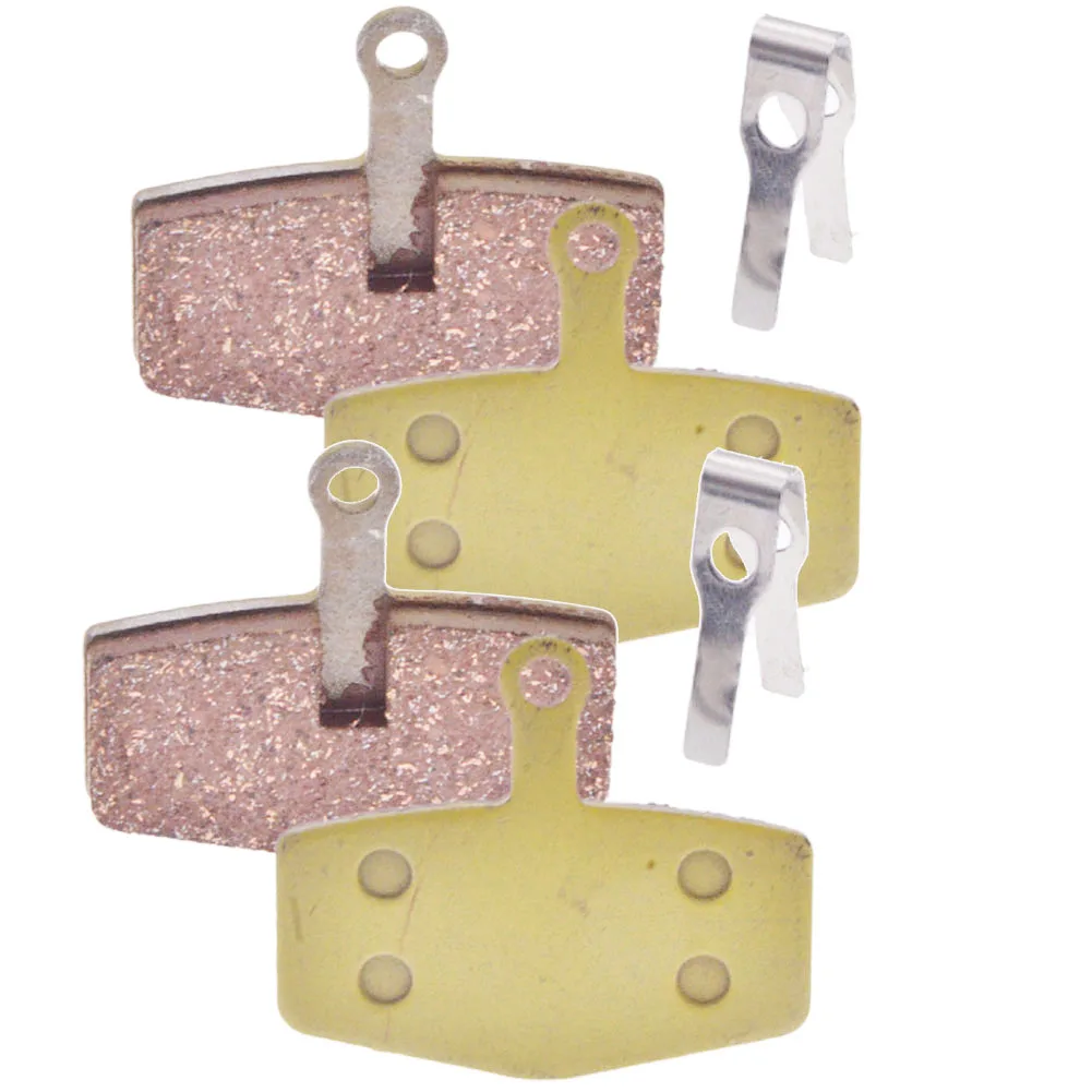 1Pairs Electric Bicycles Gold Brake Pads Full Metal Disc Brake Pad For Ebike S5 Disc Electric Vehicle Practical Accessories