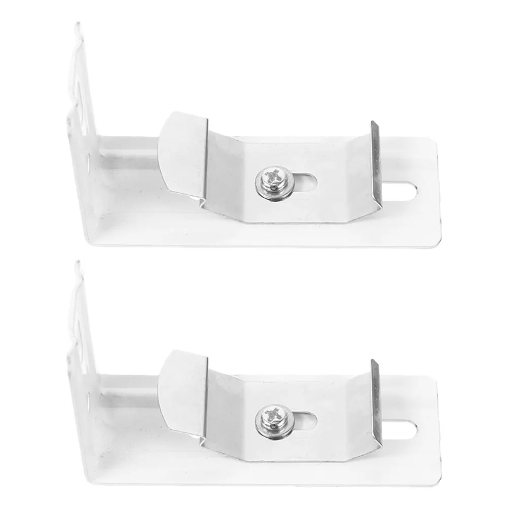 

Vertical Brackets Sturdy Metal Easy Installation Blind Clips For Wall Wall Mounting Curtain Rod Accessories Blind Clips