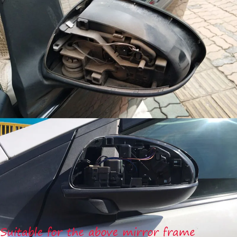 Original Car Accessories For Mazda 2 Demio 2007~2014 Rearview Mirror Cover Reverse Mirror Shell Case Shell Housing