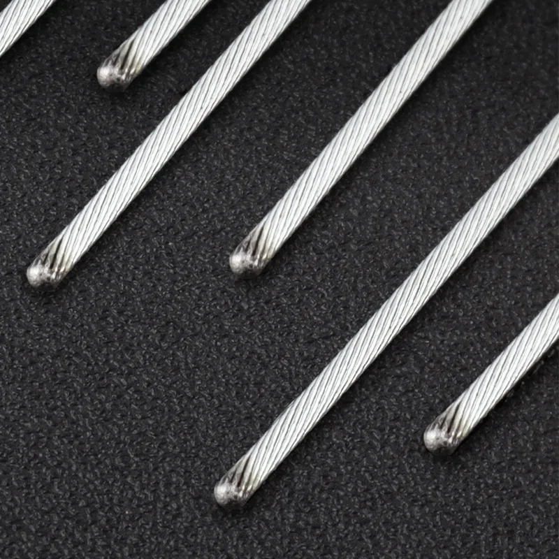 MUQZI Bike Galvanized Brake Inner Cable Front & Rear Brake Wire