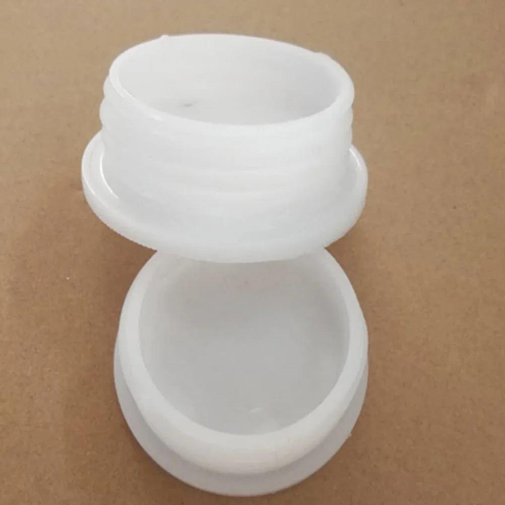 Small Buckets with Lids Oil Drum Seal Caps Sealing Barrel Bung Coarse Thread White Plastic