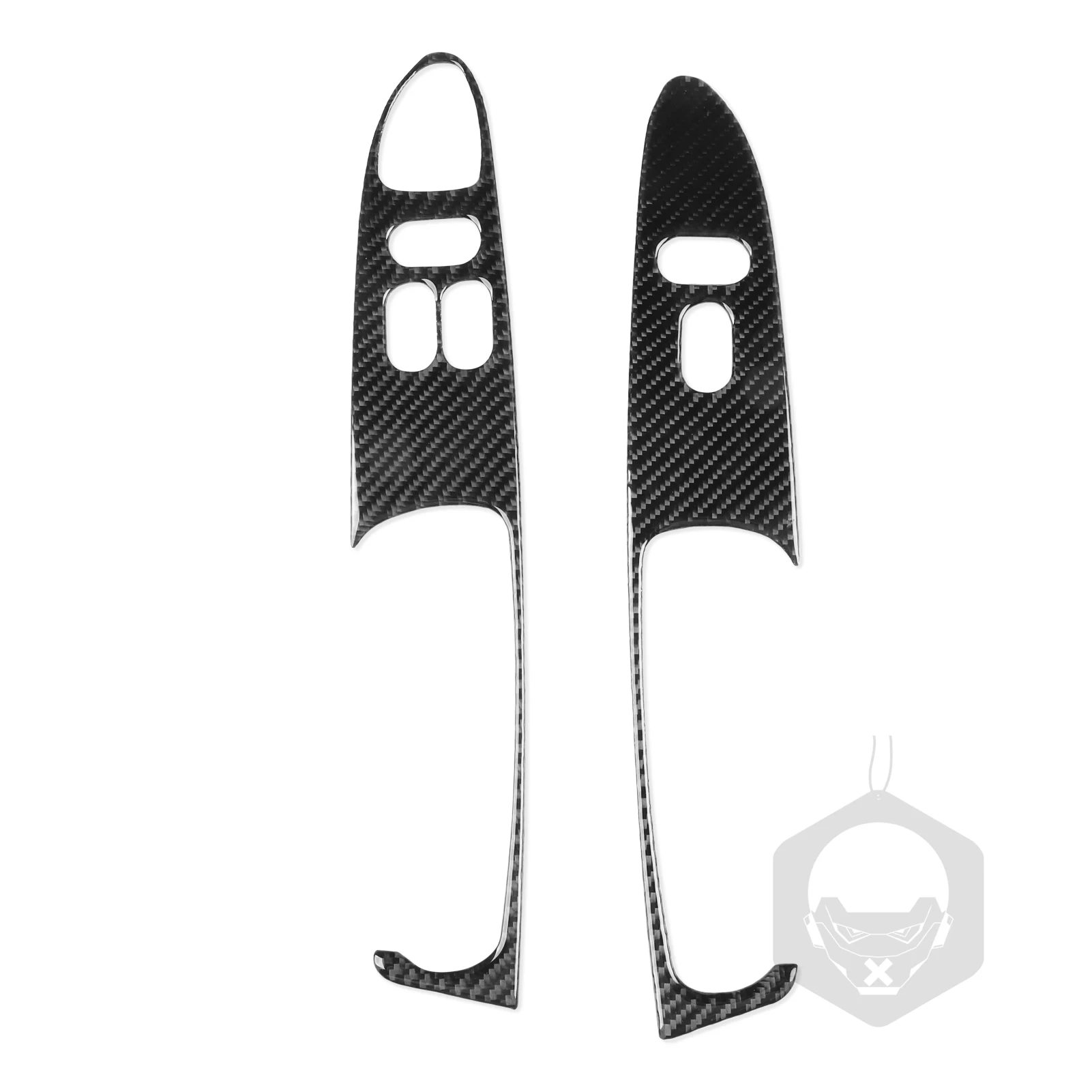 Carbon Fiber Center Console Panel Cover Decoration Sticker Interior Car Accessories Modification for Ford Mustang 2001—2004