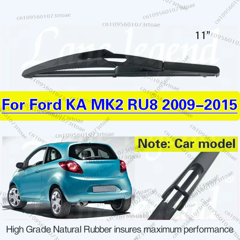

Car Wiper 11" Rear Wiper Blade For Ford KA MK2 RU8 2009 2010 2011 2012 2013 2014 2015 Windshield Windscreen Rear Window