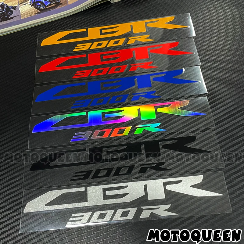 For Honda CBR 300R 500R 650R Motorcycle Body Shell Wheels Fairing Label Helmet Tank Pad Decoration Reflective Decals Stickers