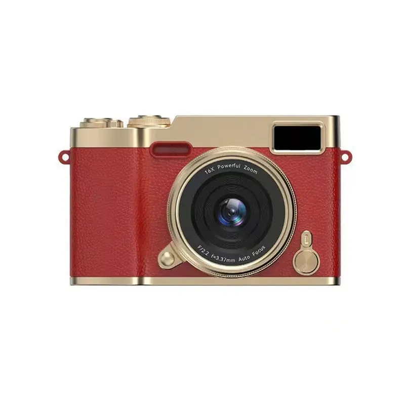 [NEW A09R!】 48MP Digital CCD Camera 1080P HD Video Camera With Flip Screen 16X With Flash & Long Battery Life(NO Memory Card)