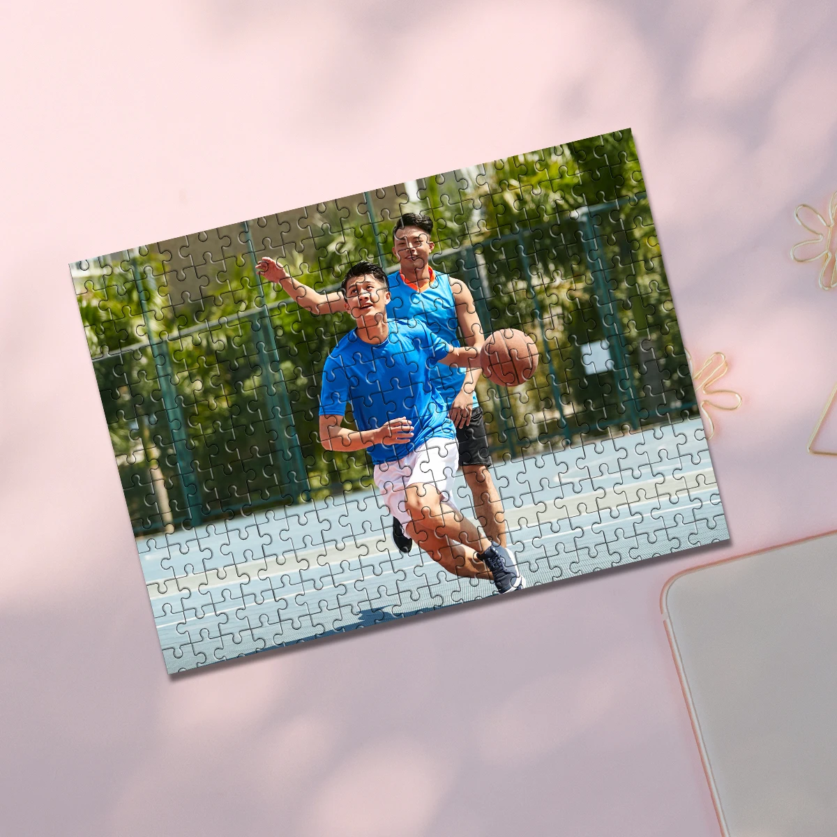 35/300/500/1000 Stück personalisiertes, individuelles Fotopuzzle für Erwachsene, Familiengeschenke, Lernspielzeug für Kinder