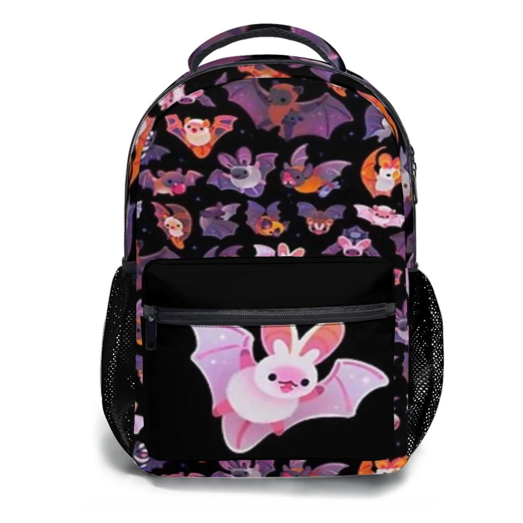 Bat-dark-mochila universitaria impermeable de alta capacidad para niños y niñas, bolso escolar para ordenador portátil de 17 pulgadas, a la moda, novedad ﻿ ﻿