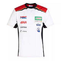 Men's T-Shirt Breathable Quick Drying Sportswear For Spring And Summer Official LCR Honda Team T Shirt