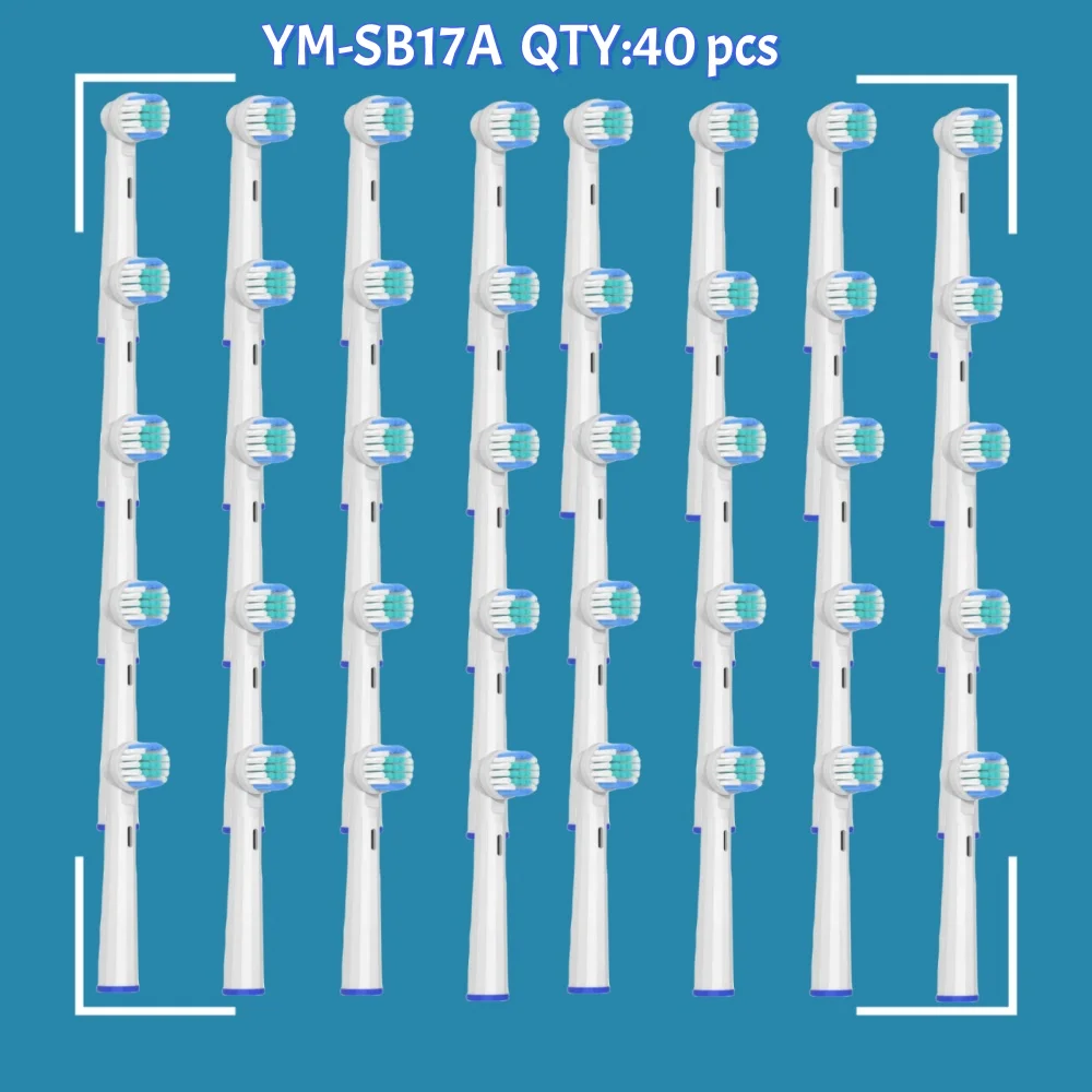 40/16/4pcs Electric Toothbrush Heads Replacement for Oral B Models D25 D30 D32 D18 OralB PRO Professional Care Christmas Gift