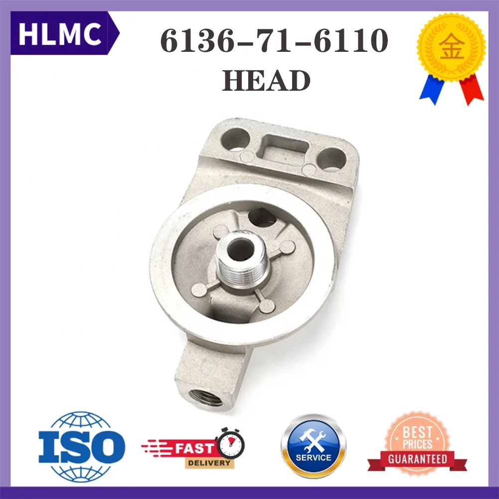 

PC200-3 Excavator KS101F Fuel Filter Head 6136-71-6110 Fuel Filter Seat Diesel Filter Base Diesel Grid Base Excavator Parts