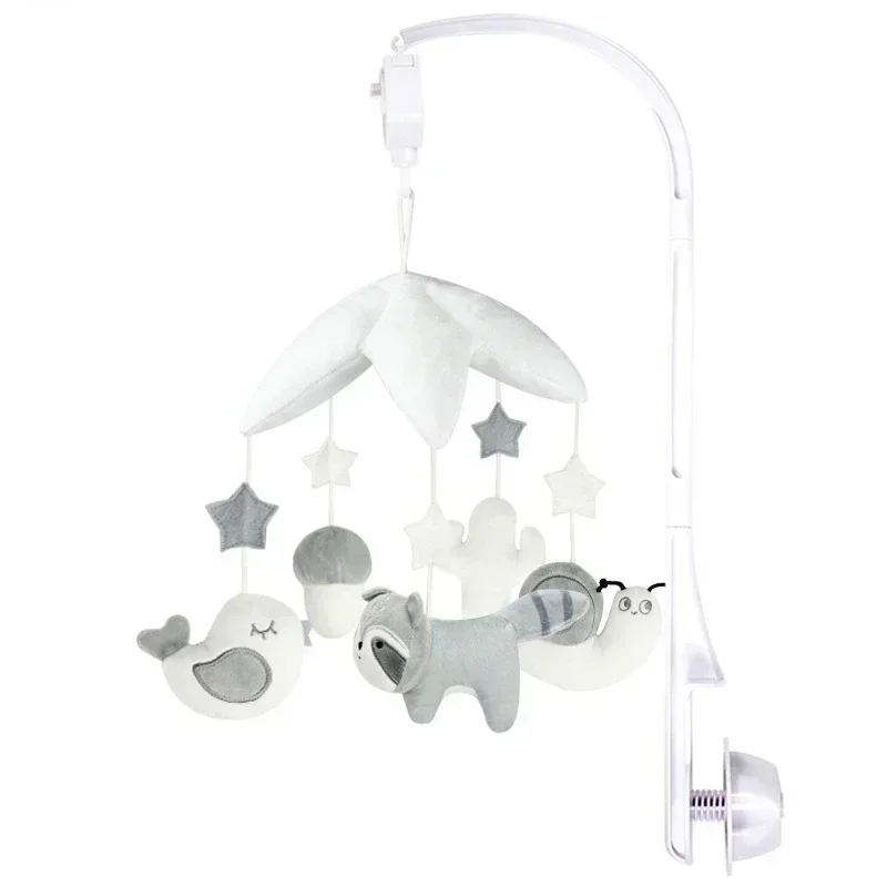 طفل خشخيشات أسرة الهواتف المحمولة لعبة حامل الدورية المحمول السرير جرس صندوق موسيقي 0-12 شهرا الوليد الرضع ألعاب الأطفال خشخيشات قوس #5