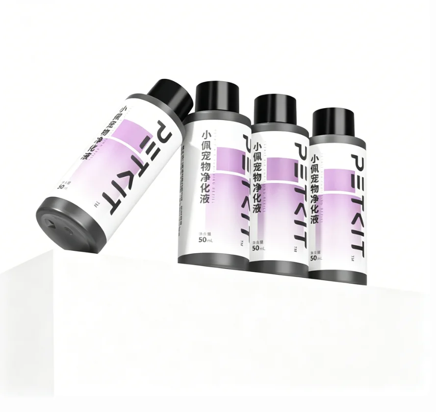 

PETKIT 4x 50ml Cat Litter Box Deodorant Liquid Concentrated Antibacterial Odor Remover Pear Scent Pet Odor Remover
