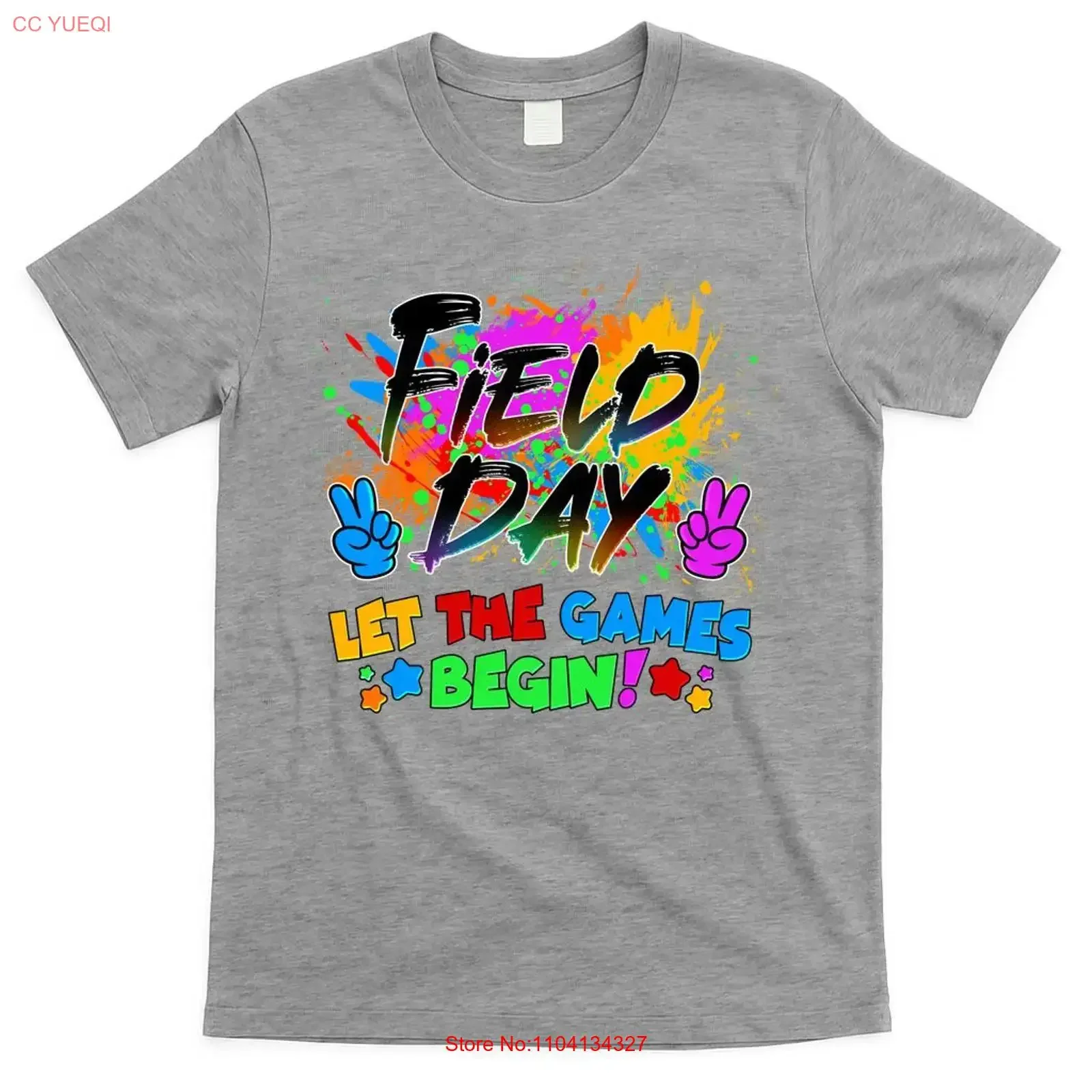 Field Days Let The Games Begin T Shirt vintage Washed designer clothes fashion Slightly Soft Unisex Top For Everyday Wear