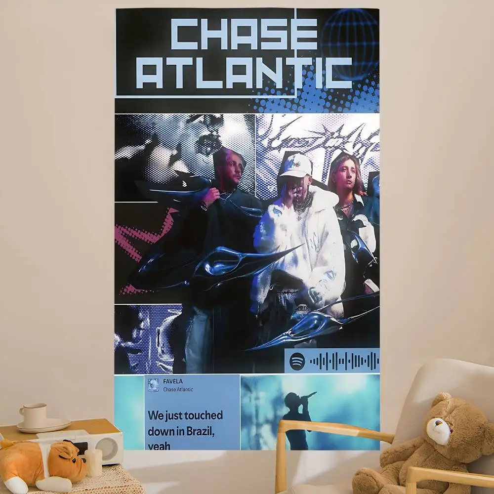 Alternative Band Chase Atlantic Cartoon Tapestry Wall Hanging Decoration Household Home Decor