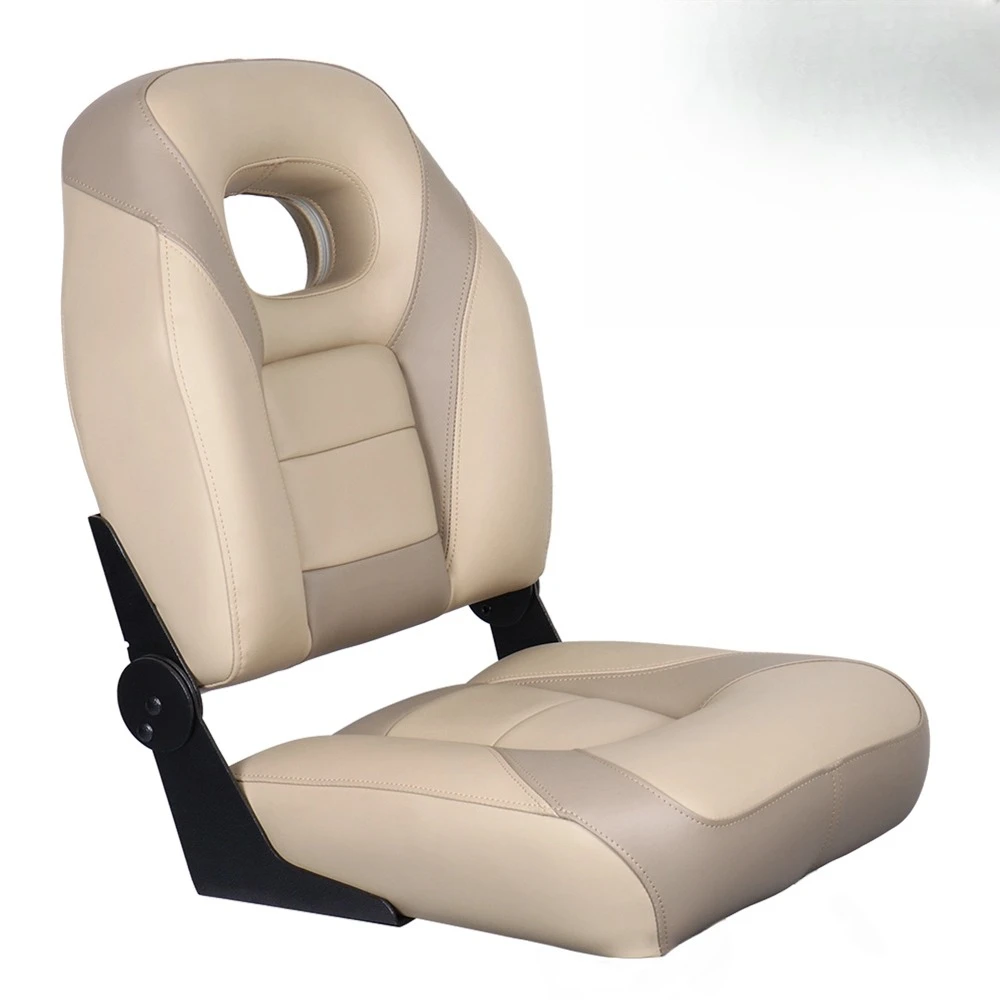 Boat soft bag seat, outdoor yacht fishing chair passenger seat, speedboat RV house boat folding seat