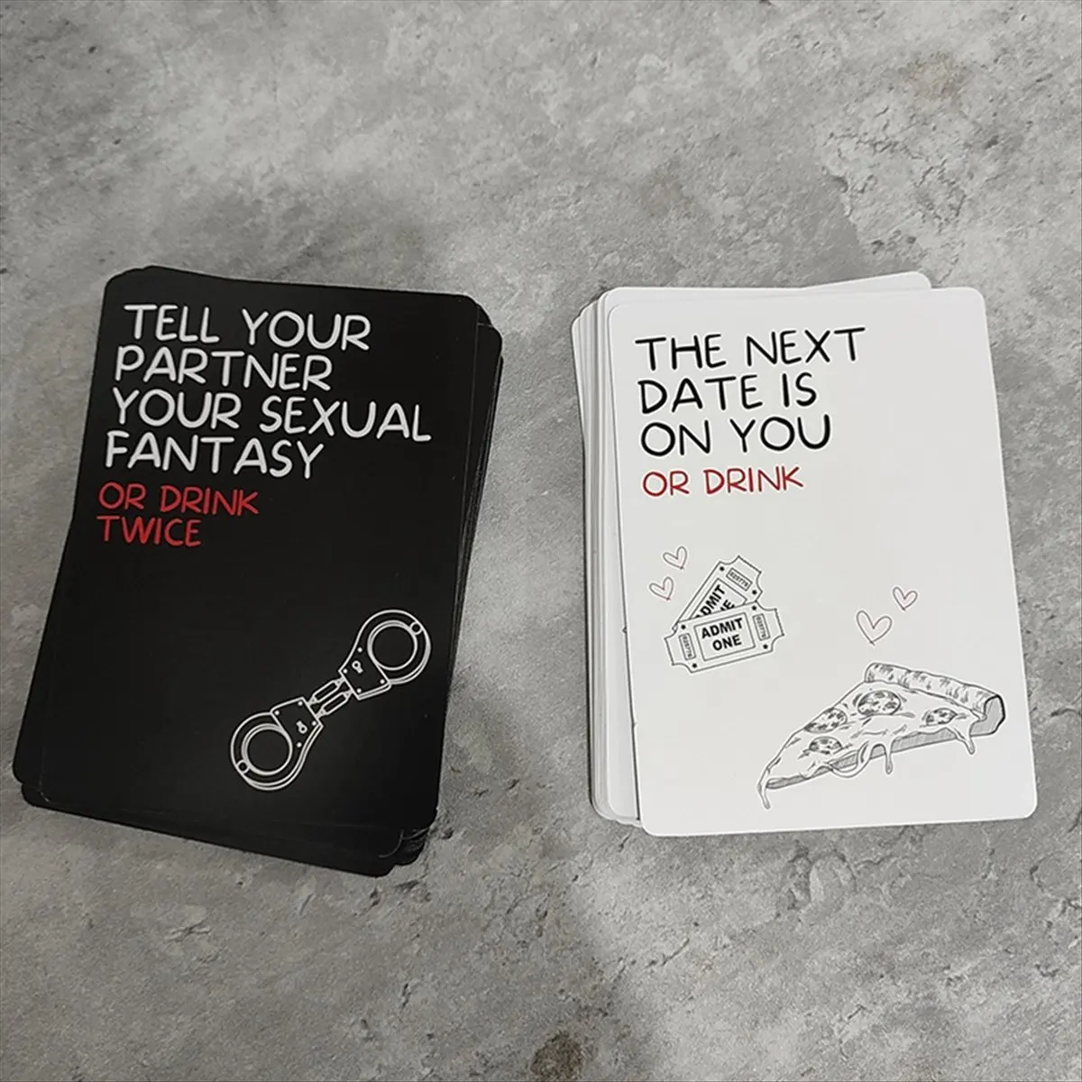 BAAU Fun and Romantic Game Paper Talk Flirt Men and Women