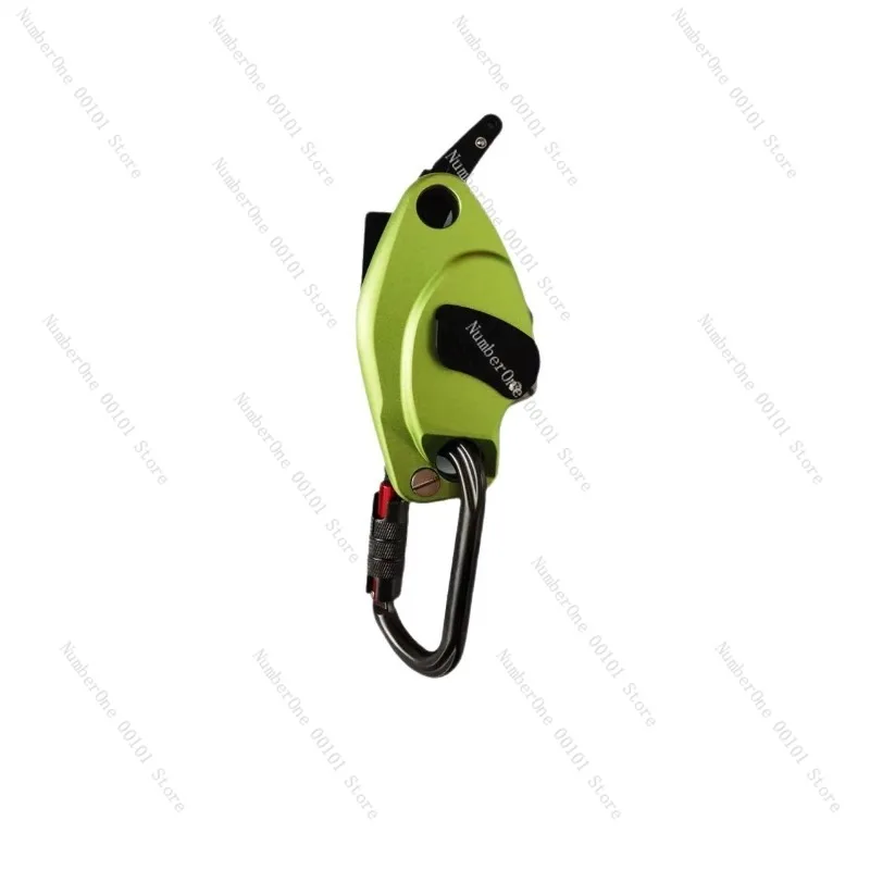 

Anti-Panic Rope Descender,Multi-functional Pulley and Ascender,Outdoor Rock Climbing Gear forHigh-altitude Safety and Efficiency
