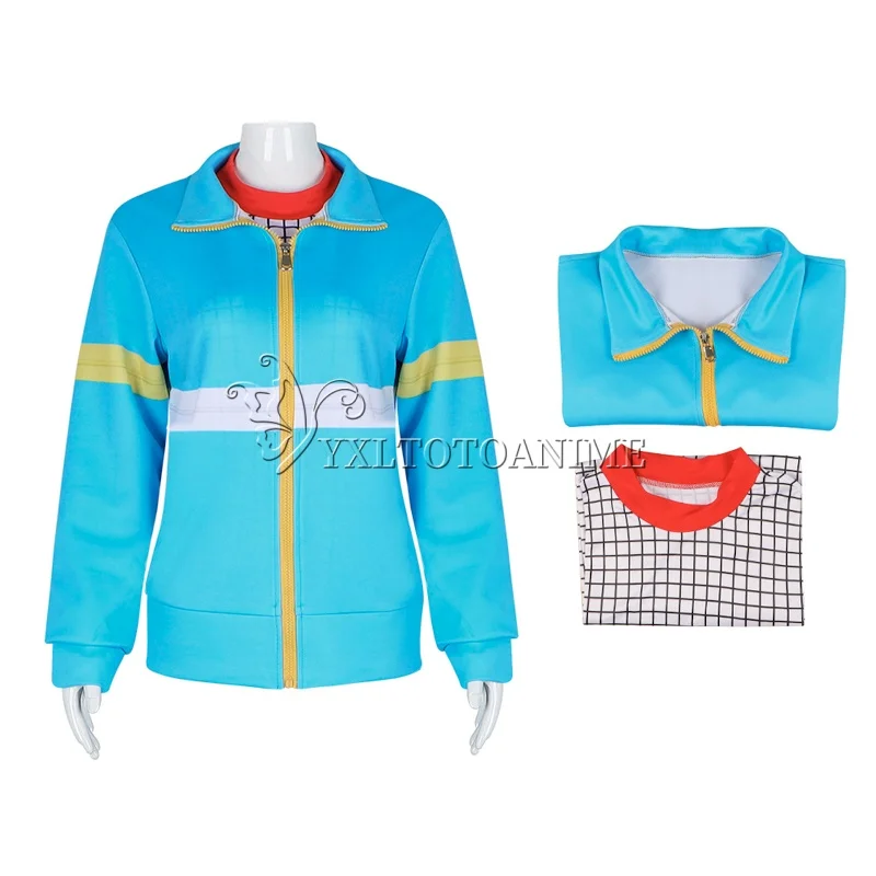 Movie Strange Story Cosplay Max Mayfield Cosplay Costume Zip Up Hoodie Sweatshirt Blue Jackets Pants Daily Casual Suit Set