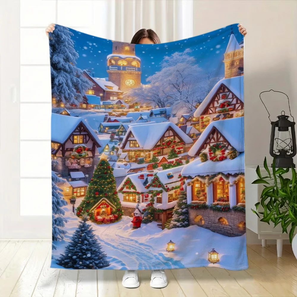 Festive Radiant Motif Cozy Bed Throw Versatile Home Decor Gift Idea For Gym Dance Studio Lounge Room Space