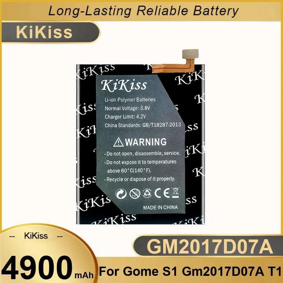 

Reliable Power Supply 4900Mah Mobile Phone Battery For Gome S1 GM2017D07A T1