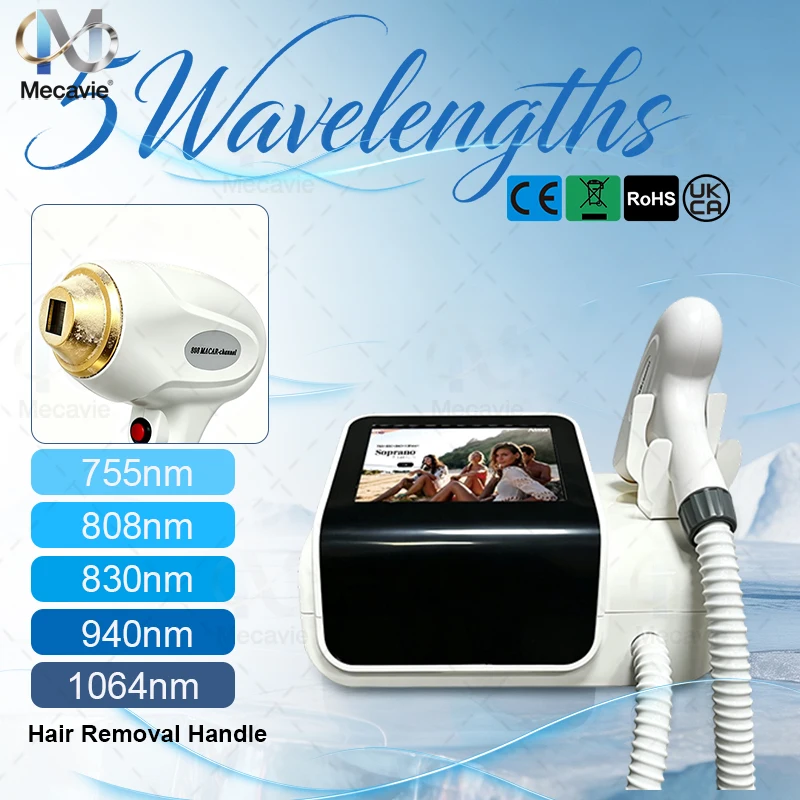 810nm Diode Laser Hair Removal Machine 5000w Depilation Equipment Skin Rejuvenation Ice Titanium Device Professional For Salon