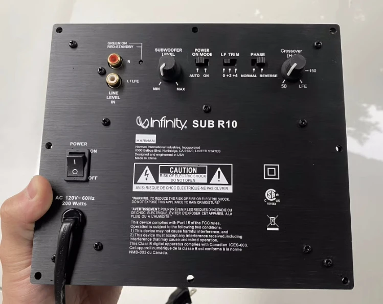 SUB R10 10 inches Subwoofer amplifier board 200W Subwoofer board module