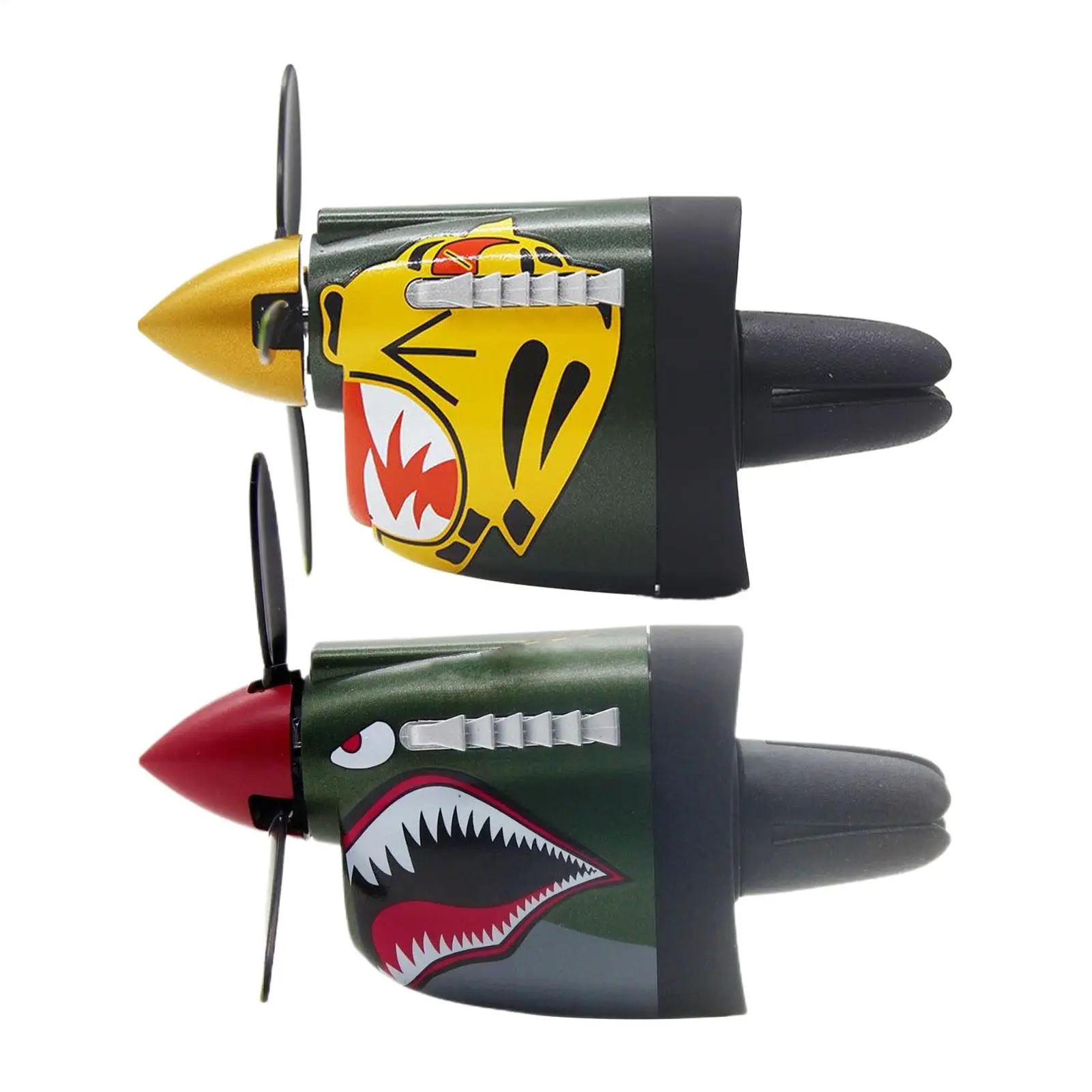 מפיץ ריח לרכב בצורת פה של כריש או ראש של טיגריס, התקנה קלה על פתחי אוורור הרכב, מתאים לסדאן, קרוואן, מיניוואן ומשאית.