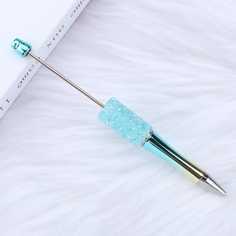 30 stücke DIY Perlen Stift Perlen Stift Kunststoff Stifte Nette Koreanische Schreibwaren Luxus Schule Bürobedarf Utiles Escolares Japoneses