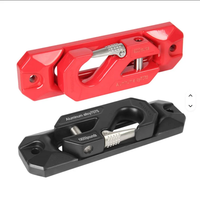 Aluminum Alloy 19000LBS Winch Fairlead for Winch Rope Guide and Winch Trailer Hook 4WD Off-Road Accessories