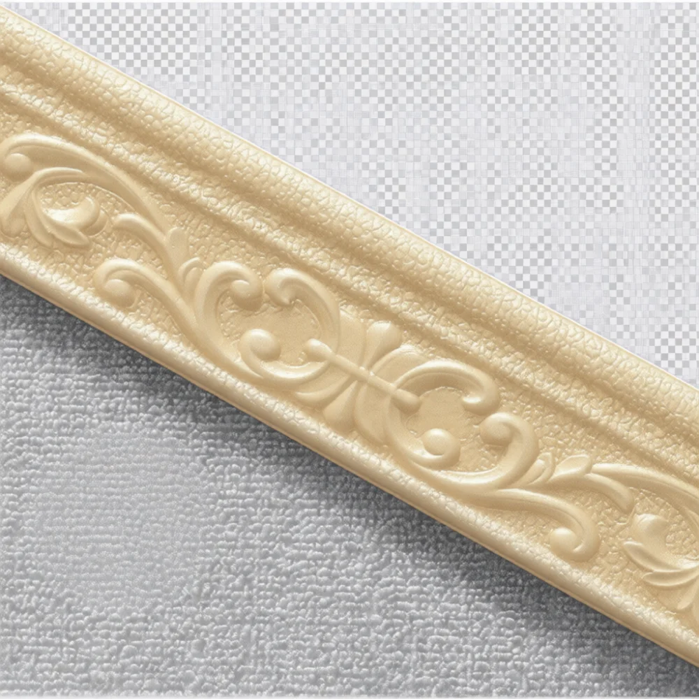 Waterproof Wall Border Sticker - Home Decor Wall Molding ulasan dan harga